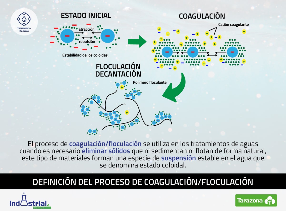 proceso coagulacion floculacion